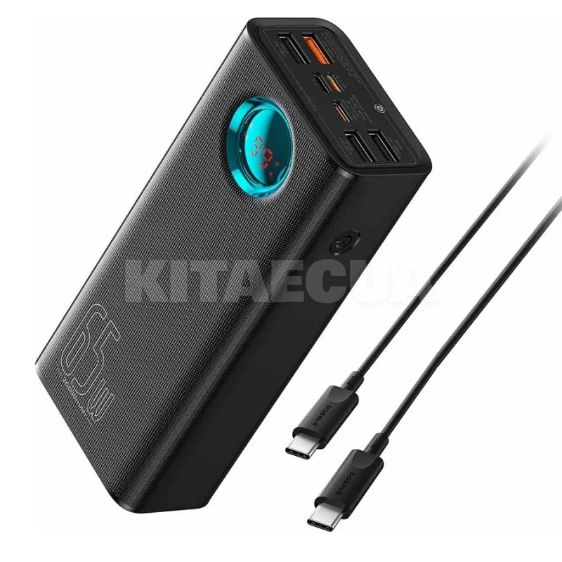 Повербанк Amblight Digital Display 26800mAh 65W білий BASEUS (P10022402113-00) - 4