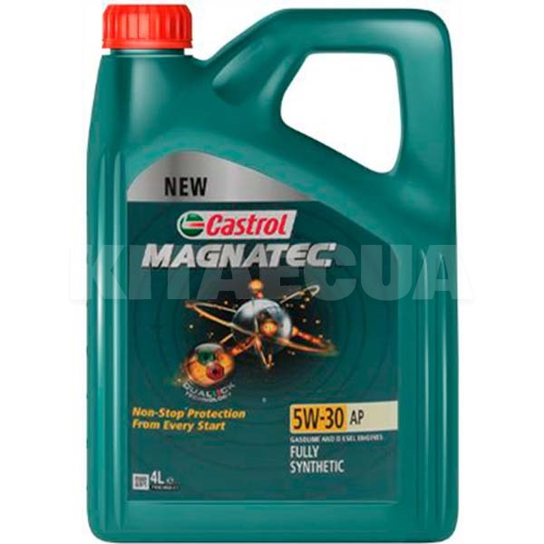 Масло моторное синтетическое 4л 5W-30 MAGNATEC AP CASTROL (R1-MAG53AP-4X4L-Cast)