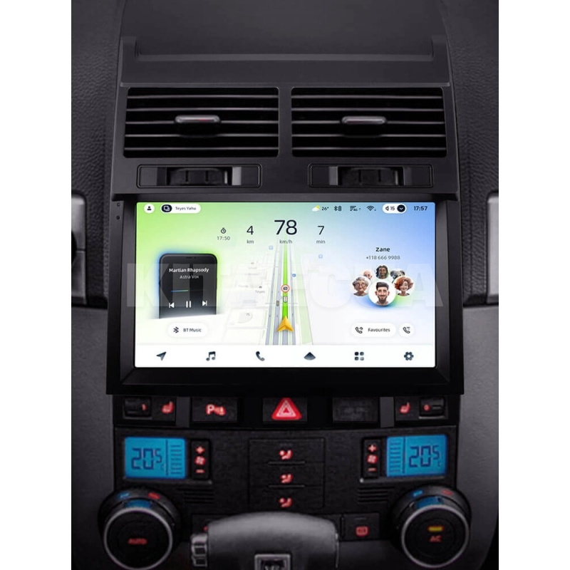 Штатная магнитола CC4L 6+64 Gb 9" Volkswagen Touareg GP 2002-2010 (F1) Teyes (71324) - 2