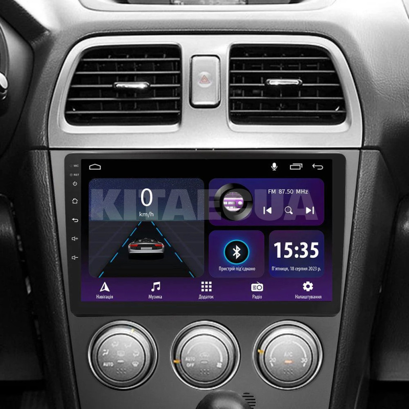 Штатна магнітола E9232 2+32 Gb 9" Subaru Impreza GD 2002-2007 SIGMA4car (42137) - 3