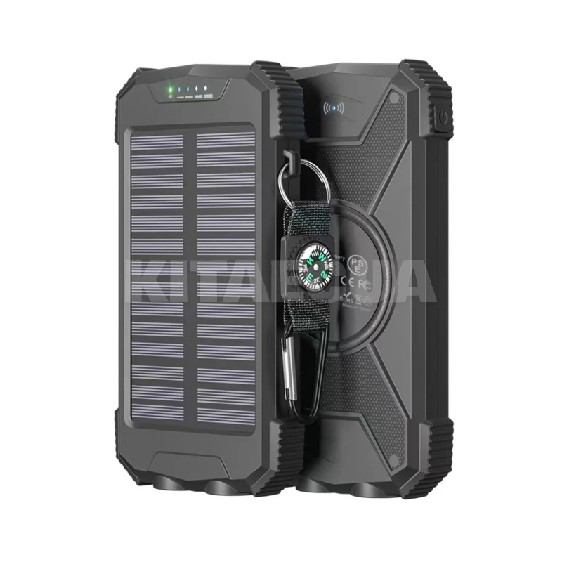 Повербанк захищений з сонячної батареї 10000mAh HAVIT (PN-W05) - 4