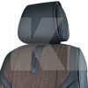 Чохли на сидіння з підголівником коричневі 3D Manhattan BELTEX (BX86300)