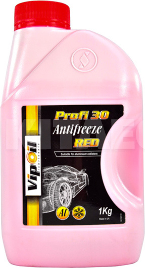 Антифриз червоний 1л G11 Profi 30 VipOil (701389)