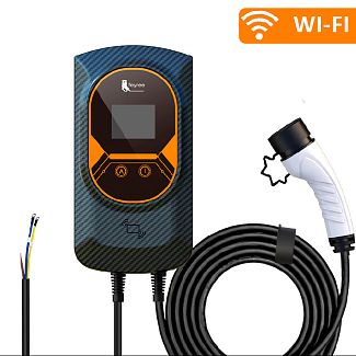 Зарядка для електромобіля 7.4 кВт 32А 1-фаза Type 2 (європейське авто) Charging Station WI-FI FEYREE