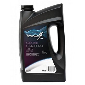 Антифриз фиолетовый 4л G13 -36 °C WOLF