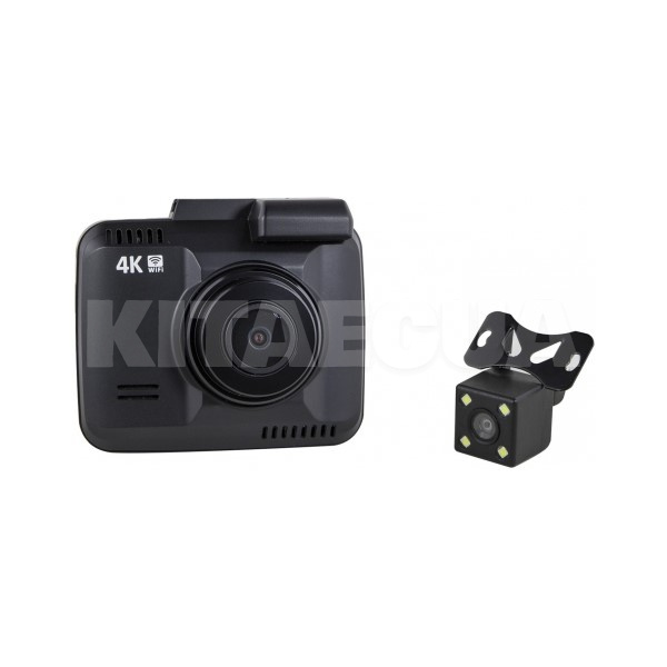 Видеорегистратор UltraHD (2880x2160) USB, Wi-Fi, HDMI HD89-2CAM-GPS FALCON (W5363)