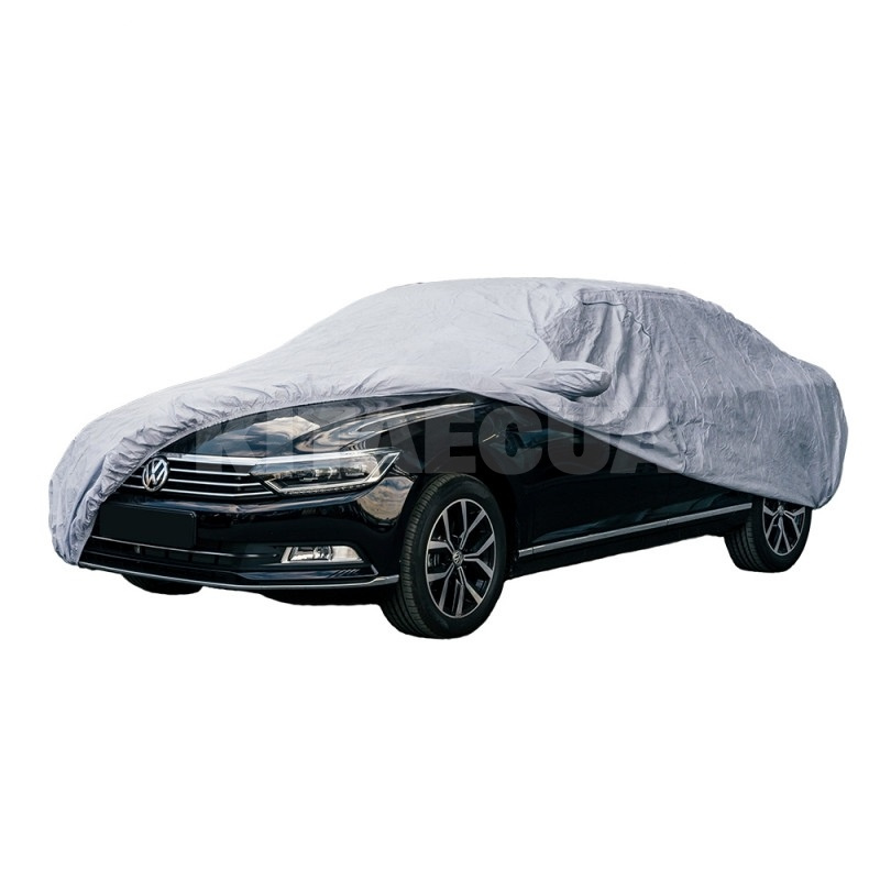 Тент на авто PEVA+PP Cotton 431х165х120 см седан MILEX (PO-V30011)