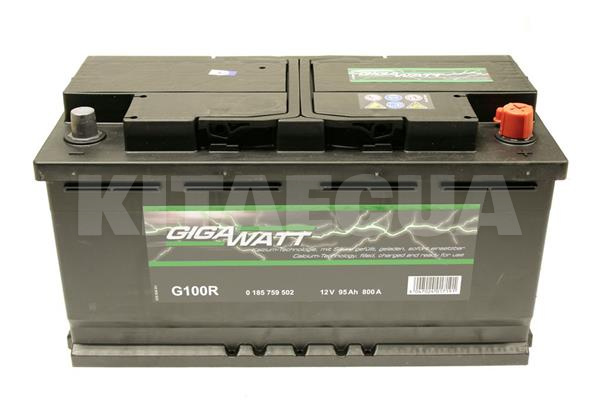 Акумулятор автомобільний 95Ач 800А "+" праворуч GIGAWATT (GW 0185759502)