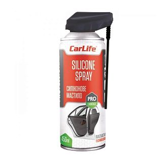 Смазка силиконовая 450мл SILICONE SPRAY Professional CARLIFE
