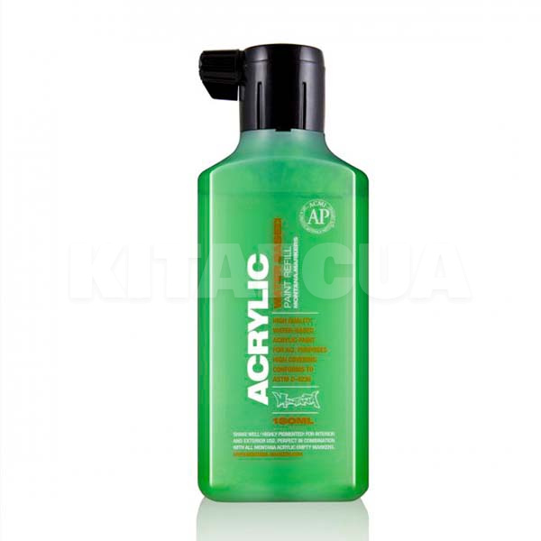 Краска акриловая 180мл зеленая MONTANA (346545-MONTANA)