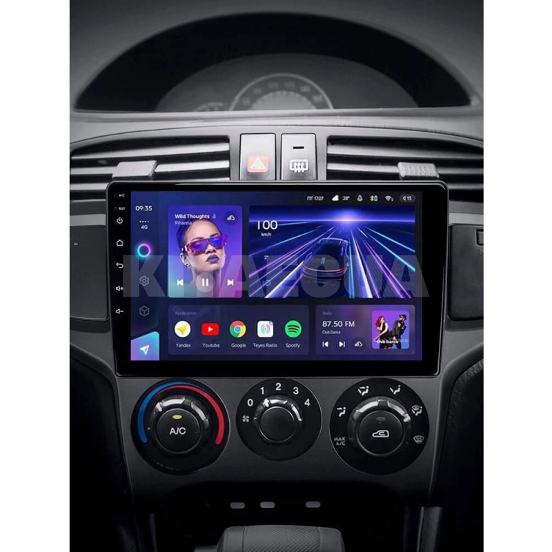 Штатная магнитола CC3L 4+32Gb 9" Hyundai Matrix 2001-2010 Teyes (42632) - 2