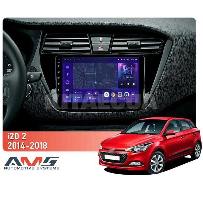 Штатна магнітола MOSS M3 4+32 ГБ 9" Hyundai i20 2 GB 2014-2018 AMS (49990) - 2
