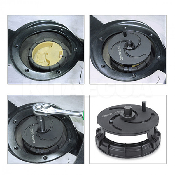 Съемник крышки топливного насоса универсальный 89-170мм TOPTUL (JDCB0117) - 2