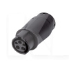 Переходник 7.4 кВт 32А 1-фаза Type 2 (станция) - Type 1 (американское авто) HiSmart (EV200481)
