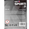 Масло моторное синтетическое 5л 5W-40 Sporti 9 ELF (208440)