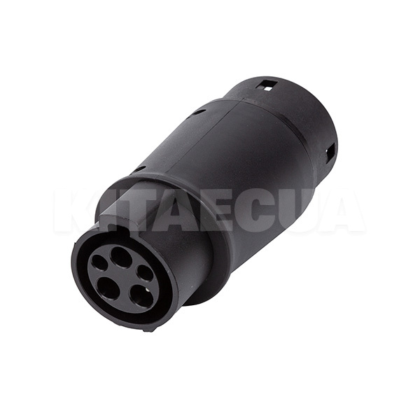 Переходник 7.4 кВт 32А 1-фаза Type 2 (станция) - Type 1 (американское авто) HiSmart (EV200481)