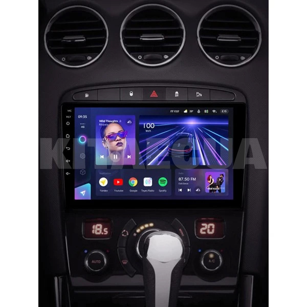 Штатна магнітола CC3 4+32 Gb 9" Peugeot 308 2007-2015 Teyes (46827) - 2