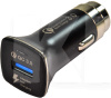 Автомобильное зарядное устройство 1 USB Qualcom 3.0 3.1A Pink/White CQC-100 XoKo (CQC-100-BK-XoKo)