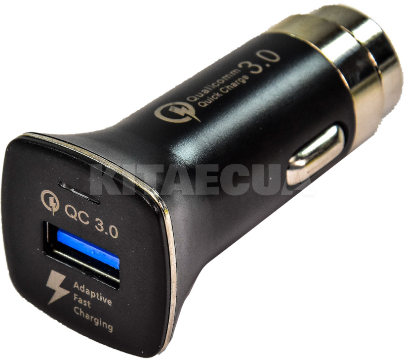 Автомобильное зарядное устройство 1 USB Qualcom 3.0 3.1A Pink/White CQC-100 XoKo (CQC-100-BK-XoKo)