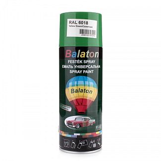 Фарба універсальна глянцева 400мл салатова BALATON