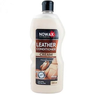 Очищувач-кондиціонер шкіри 1л Leather Conditioner Cream NOWAX