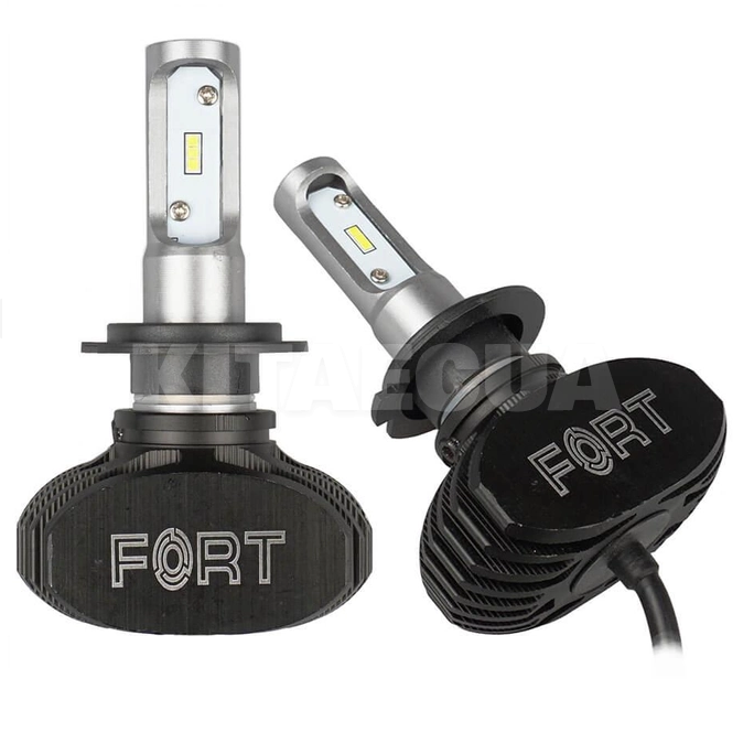 LED лампа для авто H7 28W 5000K FORT (17373)