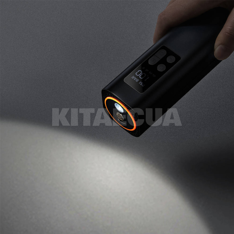 Компрессор автомобильный 30 л/мин 120 Вт 10 Атм Super Mini Inflator Pump BASEUS (CRCQ000001) - 5