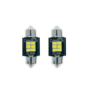 LED лампа для авто К6F SV8.5 9-16V 31 мм STELLAR