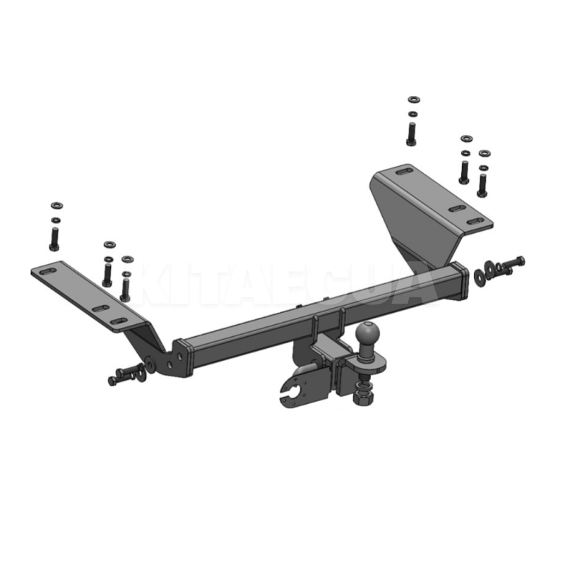 Фаркоп знімний Toyota Corolla (2013-2018) під американський квадрат Автопроставка (2001-94-3)