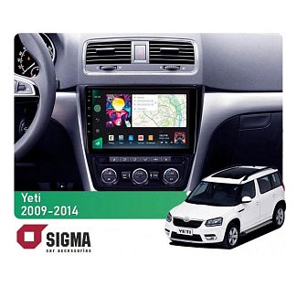 Штатна магнітола PRO 10464 4+64 Gb 10 Skoda Yeti 5L 2009-2014 SIGMA4car