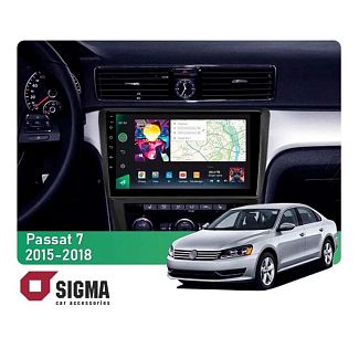 Штатная магнитола PRO 10464 4+64 Gb 10 Volkswagen Passat 7 B7 NMS 2015-2018 (F2) SIGMA4car