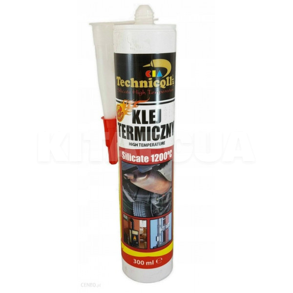 Клей силікатний високотемпературний 300 мл Technicqll (R-518)