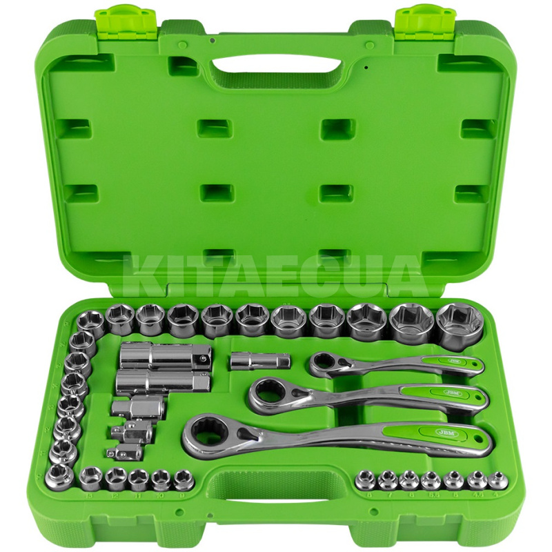 Набор инструментов 1/2" 1/4" 3/8" 39 предметов JBM (52418)