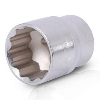 Головка торцевая 12-гранная 32 мм 1/2" 44 мм Intertool