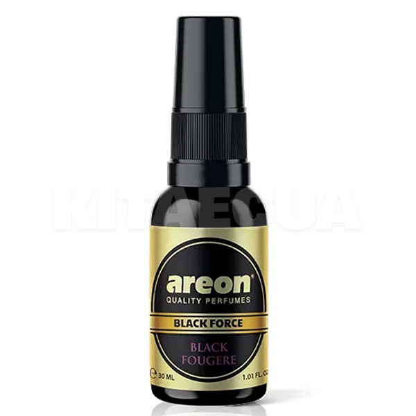 Ароматизатор "чёрный фужер" 30мл Perfume Black Force Black Fougere AREON (PBL06)