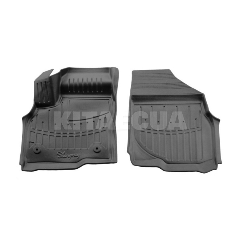 Резиновые коврики передние CHEVROLET Bolt EUV (2022-н.в.) Stingray на CHEVROLET-E Bolt EUV (5002082)