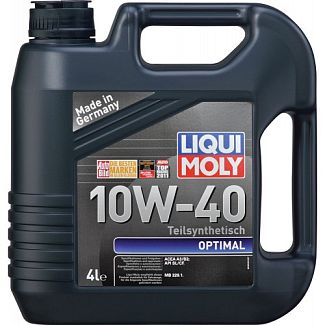 Масло моторне Напівсинтетичне 5л 10W-40 Optimal LIQUI MOLY