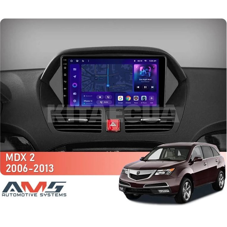 Штатна магнітола MOSS M3 4+32 ГБ 9" Acura YD2 2006-2013 AMS (49794) - 2