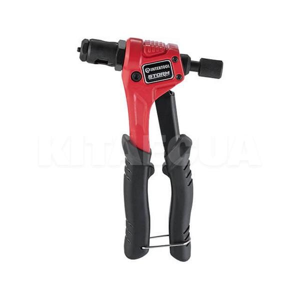 Заклёпочник одноручный M3-M4-M5-M6 Intertool (RT-0019) - 5