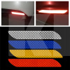 Наклейка з ветовідбивною для автомобіля синя 28см х 3 см(2шт.) (2Pcs-Reflective-Sticker-Blue)