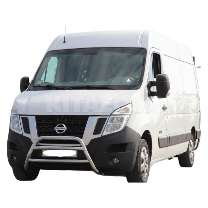 Кенгурятник WT022 Renault Master 2011-2023 нержавеющая сталь CAN (dd22656) - 3
