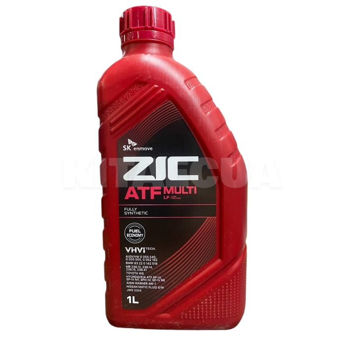 Масло трансмиссионное синтетическое 1л (в ГУР) ATF MULTI LF ZIC (132665)