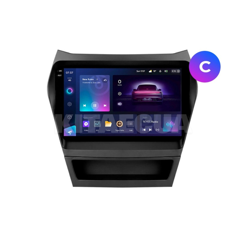 Штатная магнитола CC3 4+64 Gb 9" Hyundai Santa Fe 3 2013-2016 2k (L1) (C) Teyes (31609)