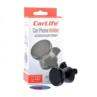 Автомобільний утримувач телефону магнітний на дефлектор CARLIFE
