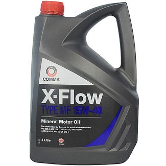 Олія моторна мінеральна 4л 15W-40 X-FLOW TYPE MF COMMA