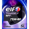 Масло трансмиссионное синтетическое 5л 75W-80 Tranself NFP ELF (158489)