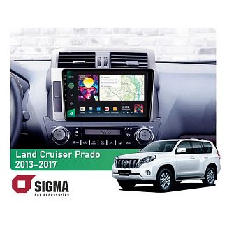 Штатная магнитола PRO 10464 4+64 Gb 10 Toyota Land Cruiser Prado 150 2013-2017 SIGMA4car
