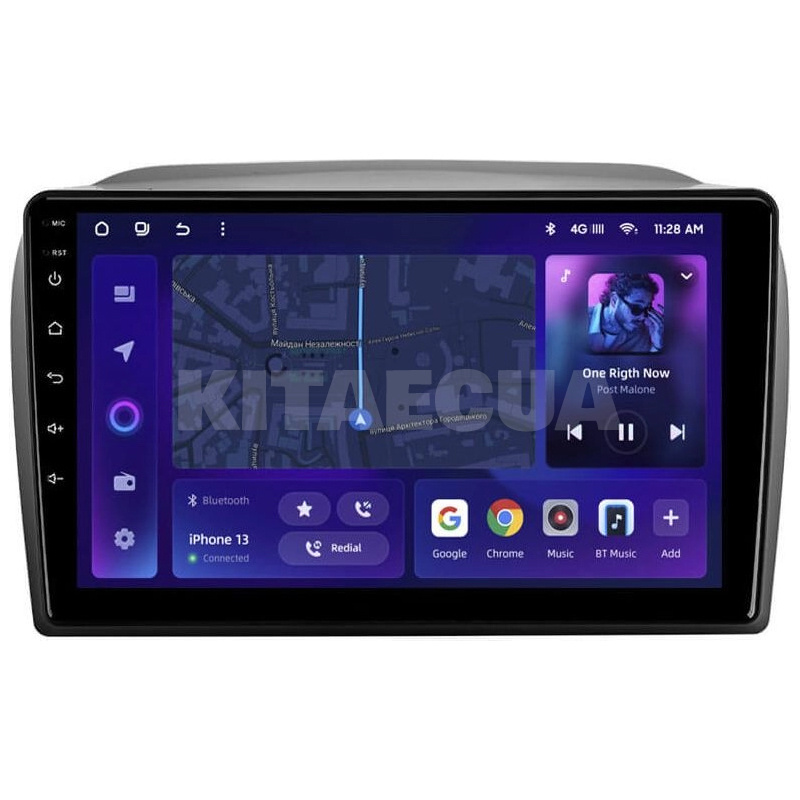Штатна магнітола MOSS M2 4+32 Gb 9" Fiat Doblo II 263 2009-2015 AMS (49023)