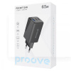 Зарядное устройство 65W 2Type-C+USB Pocket GaN белое PROOVE (600680003)