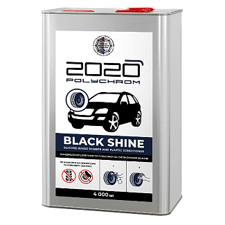 Кондиціонер для гуми та пластика Black Shine 4л POLYCHROM 2020